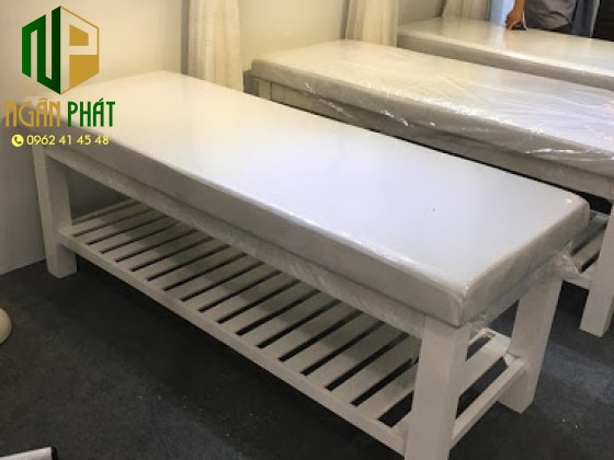 GIƯỜNG SPA GỖ