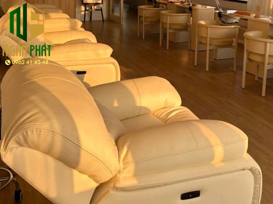 GHẾ NAIL CHỈNH ĐIỆN